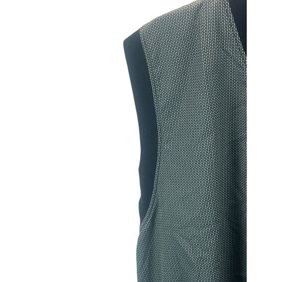 Sunderland Of Scotland Mens Textured Classic Pullover Vest Black White Golf L Sp - Picture 9 of 16